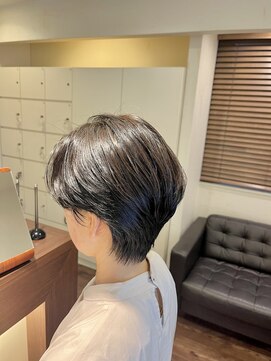セレスト 心斎橋店(CELESTE) 立体的なハンサムショートヘア