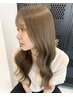 ◇似合わせカラー＆顔周りカット＋ホリスティックカラー＋TR