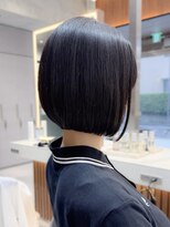 ロンド ロワール 門前仲町(Lond Loire)&nbsp;ボブショートボブ縮毛矯正ベージュグレージュ門前仲町