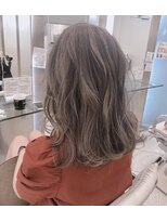 コワフェル ド エクセル 白楽店(la coiffure de excel)&nbsp;上品な落ち着かせミルクティーカラー