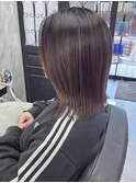 バレイヤージュ×プラチナピンク