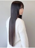 髪質改善ストレート/ロングヘア［広尾］