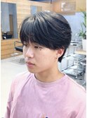 毛流れシースルーマッシュ