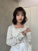 ミューバイケンジ(miu by KENJE)&nbsp;オリーブベージュ×顔周りレイヤー