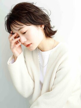 ロッソ ヘアアンドスパ 北千住店(Rosso Hair&SPA) くびれ巻きショートレイヤー【北千住】