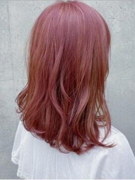 ピノ ウメダ(Pinot UMEDA) #レッドブラウン　#ブリーチカラー