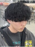 シャドウパーマニュアンスパーマ波巻きスパイラルパーマ名古屋栄