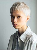 スーツ短髪ツーブロック束感モテるパーマビジネス好感度爽やか