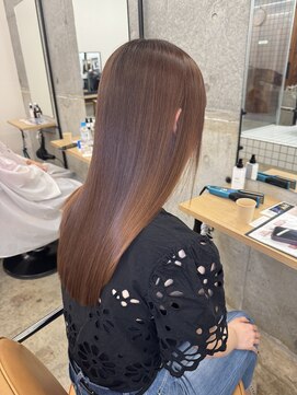 マジコ 表参道店(Magico) Ribbon Straight×艶感美容液care【表参道/縮毛矯正】