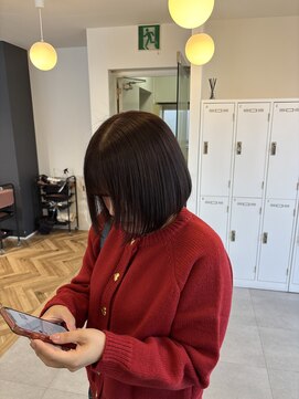 デュノヘアー 神戸三宮店(DUNO hair) Bob/cocoabrown