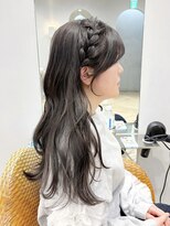 ティエラ 原宿 表参道(Tierra)&nbsp;【Tierra美侑】お出かけ前に編み込みヘアで可愛くアレンジ