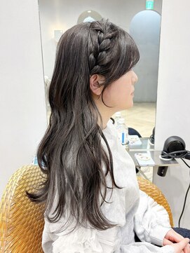 ティエラ 原宿 表参道(Tierra) 【Tierra美侑】お出かけ前に編み込みヘアで可愛くアレンジ