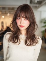 テクライズ 刈谷店(TECHRISE)&nbsp;レイヤーカット/顔まわりカット/透明感ブラウンアッシュ