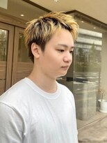 チャコレ パーチ 北千住店(Chacolle perch)&nbsp;【立体感UP】ブリーチ×アップバングショート