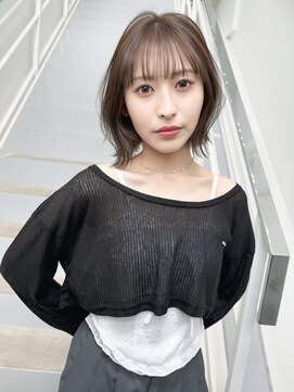 ロンド クラン 岡崎(Lond Clan) ストンと可愛いタッセルボブ