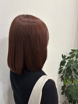 ヘアーリビングリコ 新潟笹口店(hair living Liko) pink color