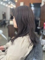 ヘアメイク デザート(HAIR MAKE DESART)&nbsp;木村法子【レイヤースタイル×グレージュブラウン】
