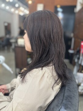 ヘアメイク デザート(HAIR MAKE DESART) 木村法子【レイヤースタイル×グレージュブラウン】