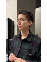 ソルビア(solvia) 爽やかアップバングパーマ