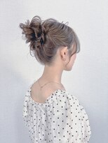 エヌ 銀座新橋(N)&nbsp;アップスタイル/編み込み/お団子/ヘアセット/結婚式/銀座/新橋