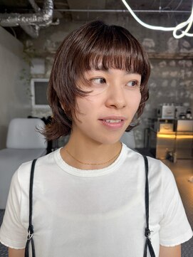 ステップボーンカットオオサカ(STEP BONE CUT OSAKA Via TICK-TOCK) 【ステップボーンカット】レイヤードライパーマ