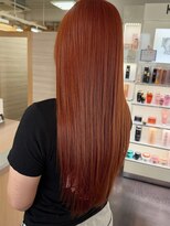 キャパジャストヘアー(CAPA just hair)&nbsp;ブリーチダブルカラーオレンジ