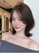 レリーアト 西宮北口(Rely ATO)&nbsp;卵型に似合う切りっぱなしボブ【西宮北口/似合わせ】