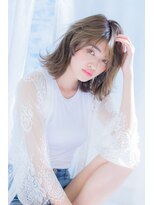 ヴァンクシー バイ ルナ(VANKCY by Luna) 【neolive plus】#透明感#グレージュ#ひし形シルエット#エアリー