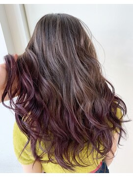 アディション 渋谷(ADITION) 【ADITION渋谷】ピンクラベンダーカラー！