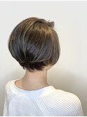 大人キレイ♪小顔ショート