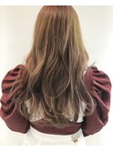 ロング☆ミルクティーベージュ