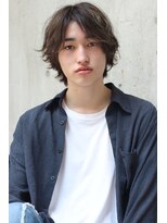 ブークル(boucle)&nbsp;無造作センターパート