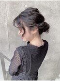 シニヨンヘアアレンジ