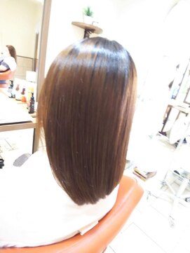 ネオリーブチノ 登戸店(Neolive cino) 髪質改善 酸熱TR ハホニコラメラメTR ミディアム