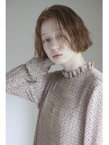 サク 田町芝浦(Sac.)&nbsp;Sac.  ボブ 透明感カラー ナチュラルヘア