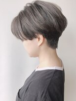 【モリオ原宿】ハンサムショート　外国人風ハイライト