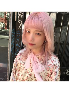 インク 渋谷(INK.) 韓国風/フェザーバング/大人かわいい/グラデハイライト[渋谷]