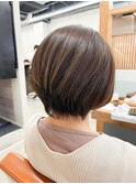 【elua 角床】大人可愛いショートボブ☆グレージュ