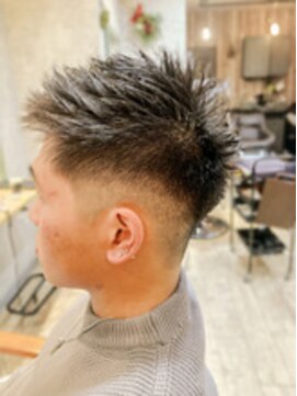 クシュ 所沢東口店(kusyu...) サイドパート/韓国マッシュ/センターパート/スキンフェード