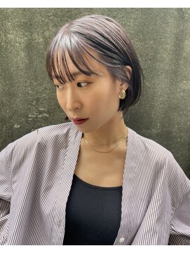 ツネ ヘアアンドヘッドスパ(TsuNE hair&head spa) ワンレンミニボブ♪