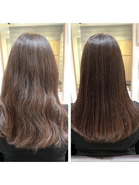 プリマ アンジュ 中目黒店(PRIMA ange) 『髪質改善酸性ストレート』 20代小顔アッシュ韓国ヘア中目黒