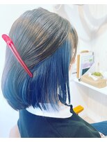 アイリス(Iris) インナーカラー【ブルー】