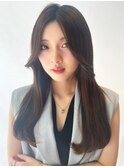 韓国巻き上品なスタイル♪/ペールベージュ2/心斎橋&難波&なんば