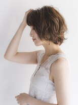 アビント バイ レシッド 武蔵小杉(abinto by rcid)&nbsp;大人愛され無造作カール丸みセンシュアルショートボブ