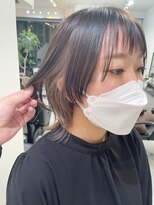 グーフィートーキョー 銀座(Goofy Tokyo)&nbsp;イヤリングカラー/ショートウルフ/ミルクティー/インナーカラー