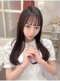 前髪が可愛い☆束間シースルーバング☆髪質改善でツヤツヤ美髪☆