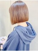 大人ガーリー×美髪の髪質改善ボブ[ブリーチなし/新宿]