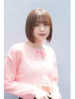 アドラーブル 長岡リバーサイド千秋店(adorable)&nbsp;切りっぱなしボブ