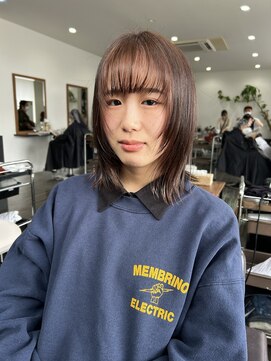 ヘアメイク エイト キリシマ(hair make No.8 kirishima) no.8.tomohiro フレーミングカラーインナーカラー
