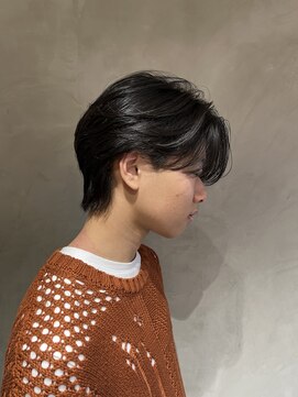 ニコ トウキョウ ヨコハマ(nico) メンズカット/センターパート/メンズウルフ/ニュアンスパーマ